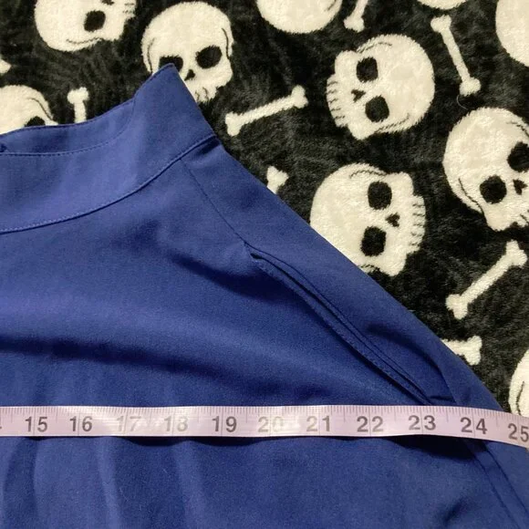 ROCK STEADY Royal Blue Sheila Swing Skirt NWOT ~ Vintage 1950s style XS SMALL - Picture 8 of 11